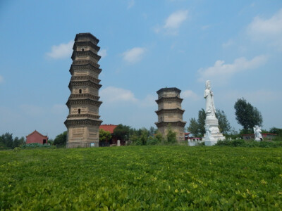 豫 中牟 寿圣寺双塔