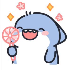 可爱小鲨鱼头像