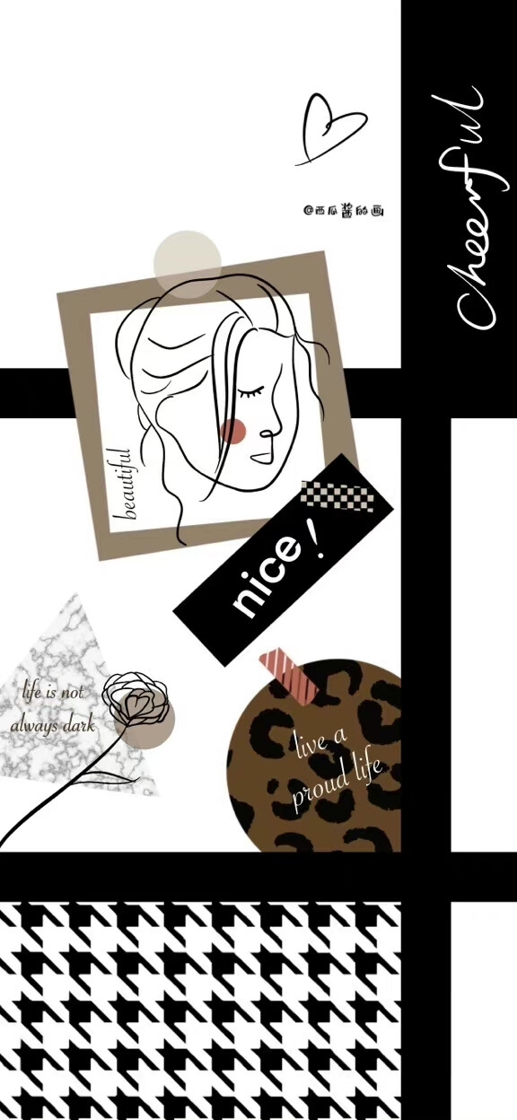 by：@西瓜酱的画