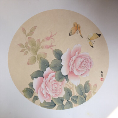 工笔花鸟小品