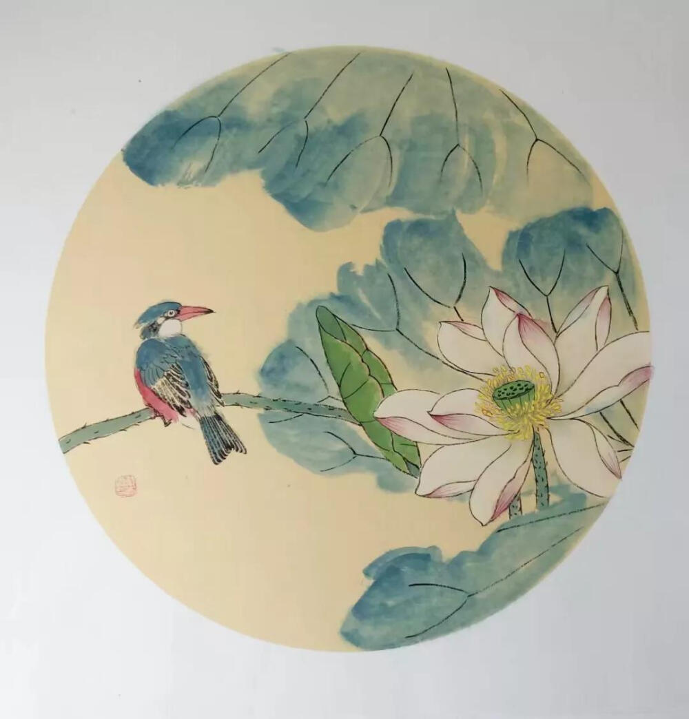 工笔花鸟小品