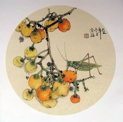 工笔花鸟小品