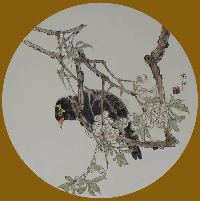 工笔花鸟小品