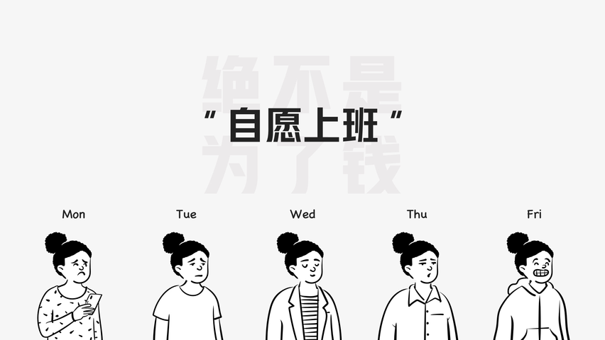 电脑壁纸／打工人电脑壁纸