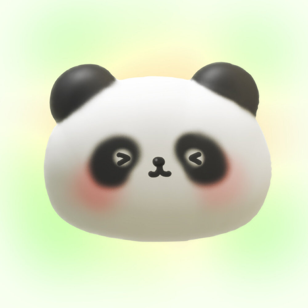 敲可爱的立体感小动物头像