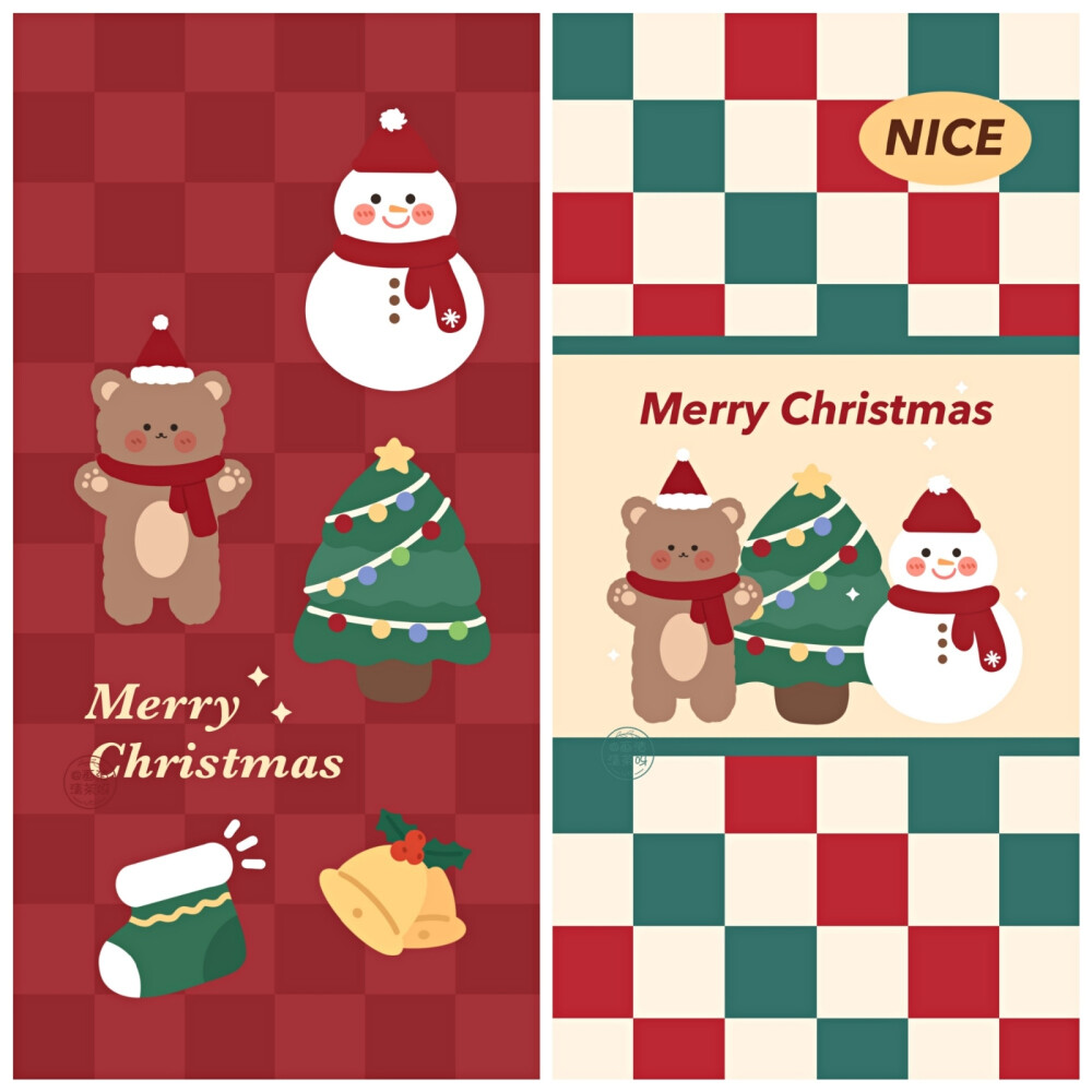 圣诞壁纸
画师:画渣清茶呀