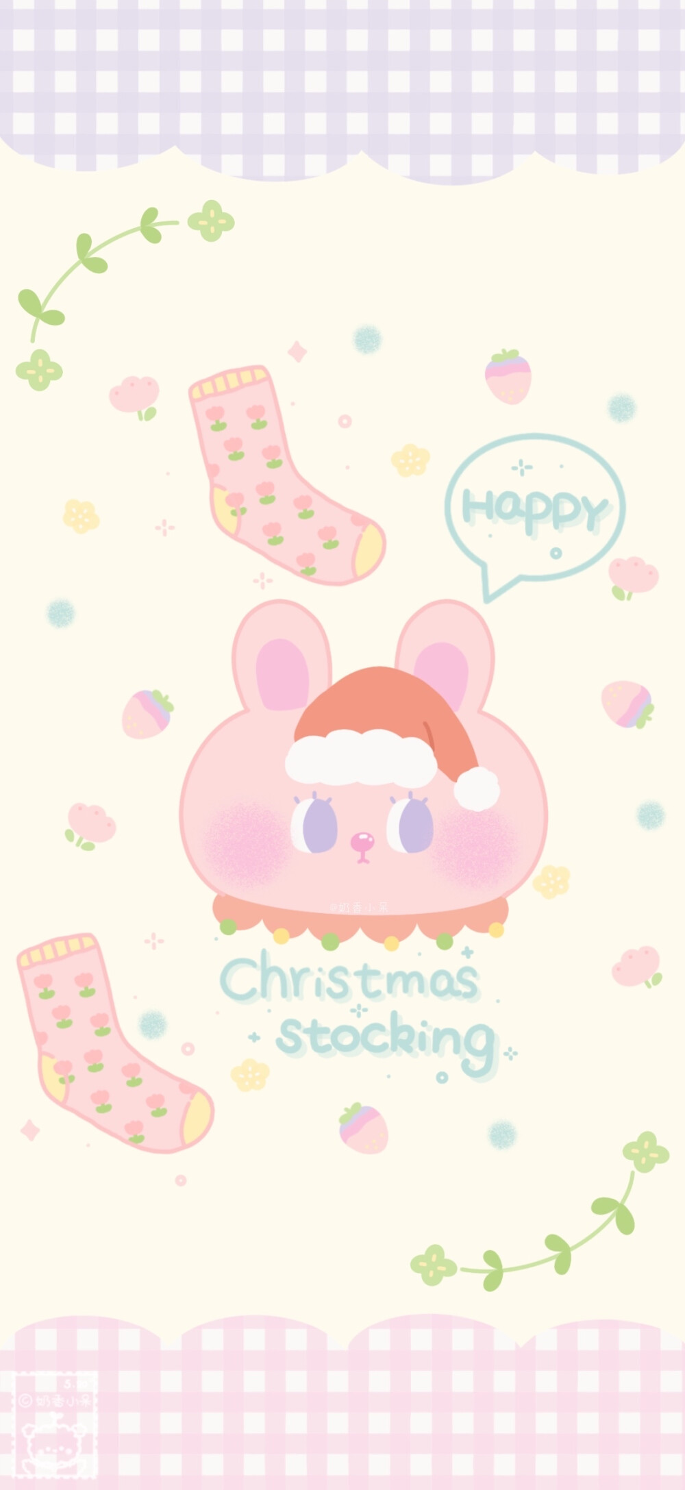 去年的圣诞系列！今年的还在画！！！