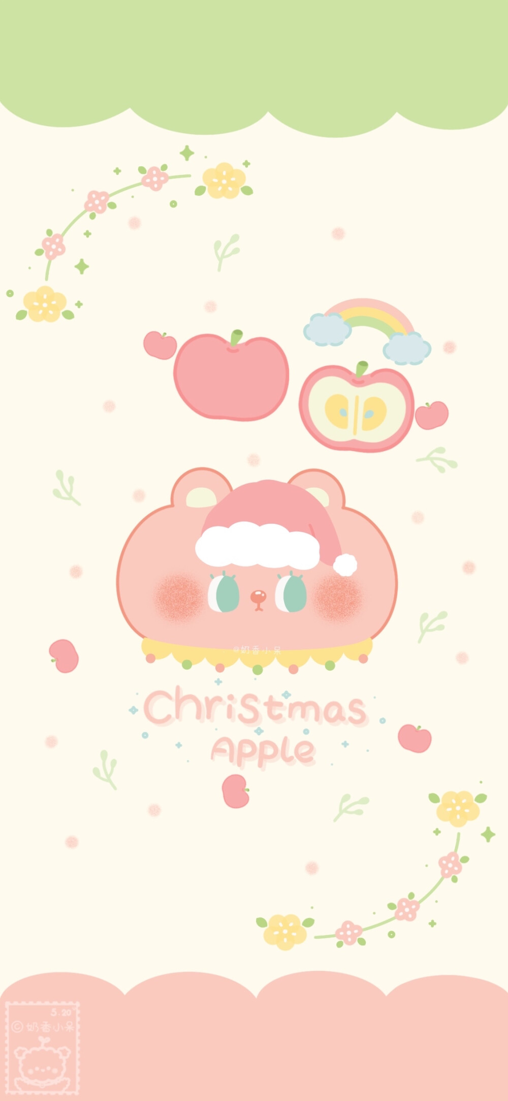 去年的圣诞系列！今年的还在画！！！