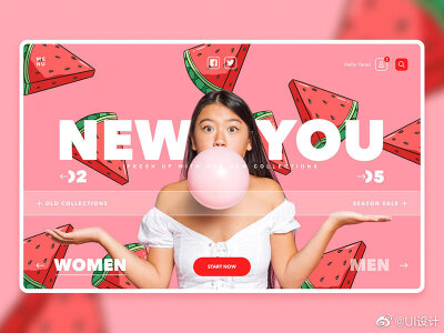 banner设计
粉色 少女