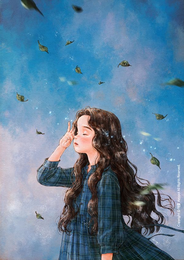 [森林女孩日记系列插画 - 2021] 画师aeppol作品