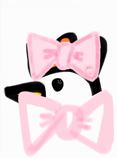 -粉色蝴蝶结限定