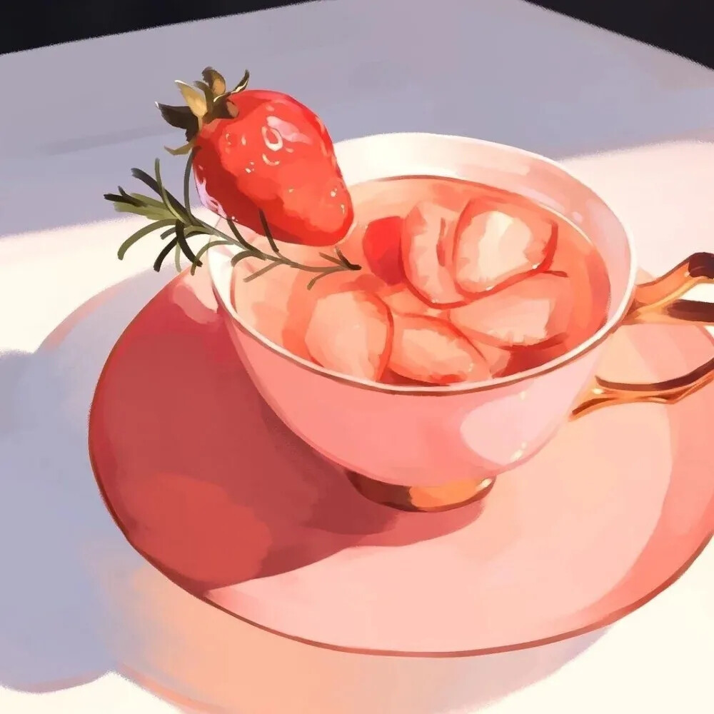 插画——美食