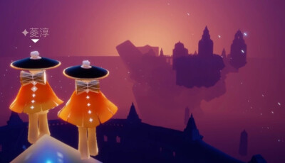 萌新时候的好友现在已经不在了大概是退了她带我去了好多地方可是终是光遇的风吹散了我们。你菱淳谢谢你，有缘自会相见不如怀念过去