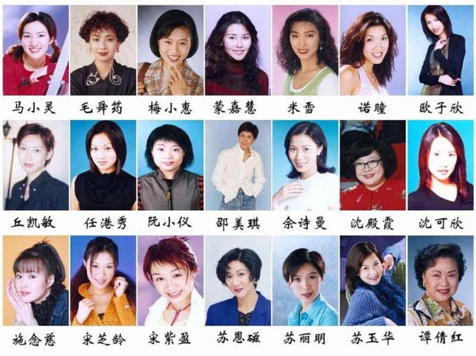 【图片】133位TVB花旦女演员