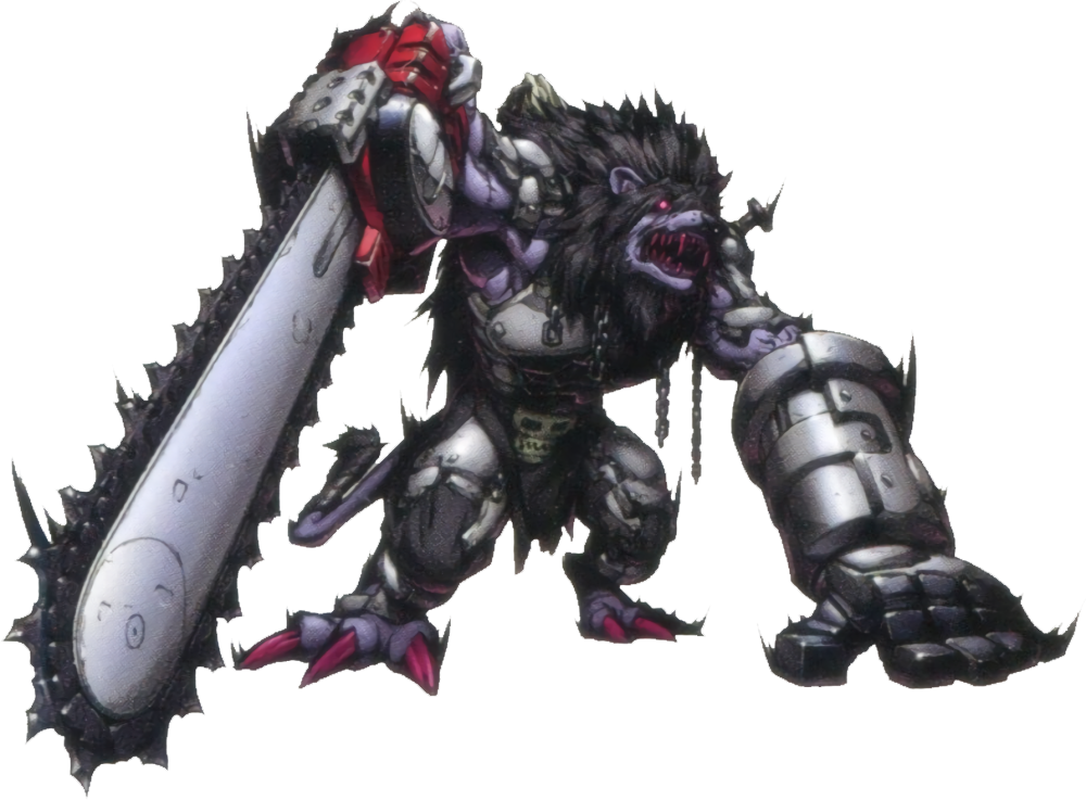 疯狂狮子兽:武装形态