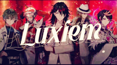 彩虹社 #NIJISANJI EN#
组合#Luxiem#
Like Eveland/Mysta Rias/Vox Akuma/Luca Kaneshior/Shu Yamino
（从左到右）