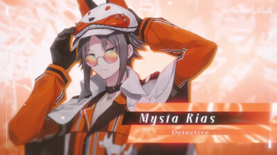 彩虹社 #NIJISANJI EN# 组合Luxiem
Mysta Rias （天才）侦探
Sussy Baka 可疑的憨憨
除了他不知道的他全知道
I hope to see you all soon!PLEASE COME IM LONEY PLEASEEEEEE