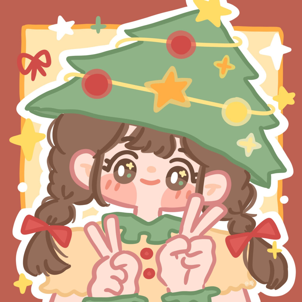 圣诞闺蜜头像