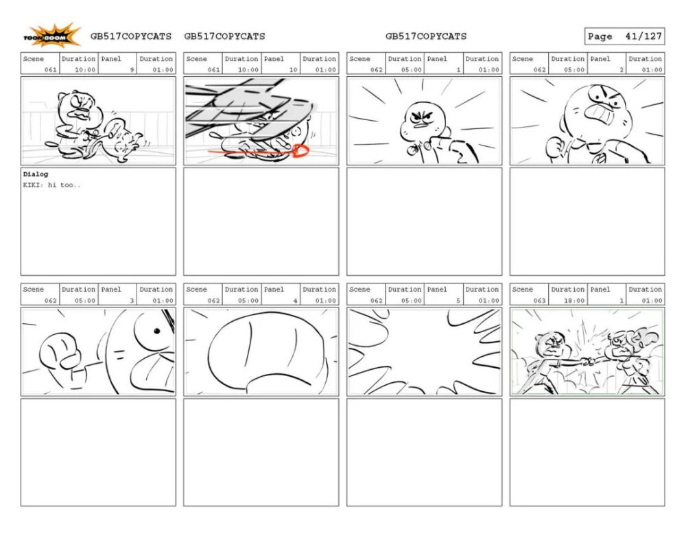 看看Hamilton为《阿甘妙世界》画的storyboard