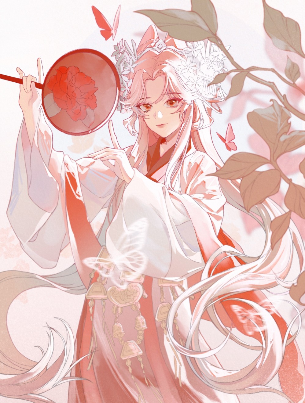 手绘女