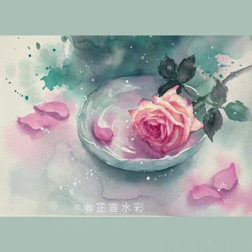 阿芷水彩