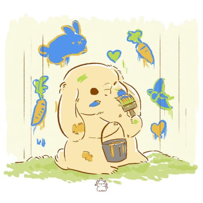 小兔叽插画
ins：bunsbymari