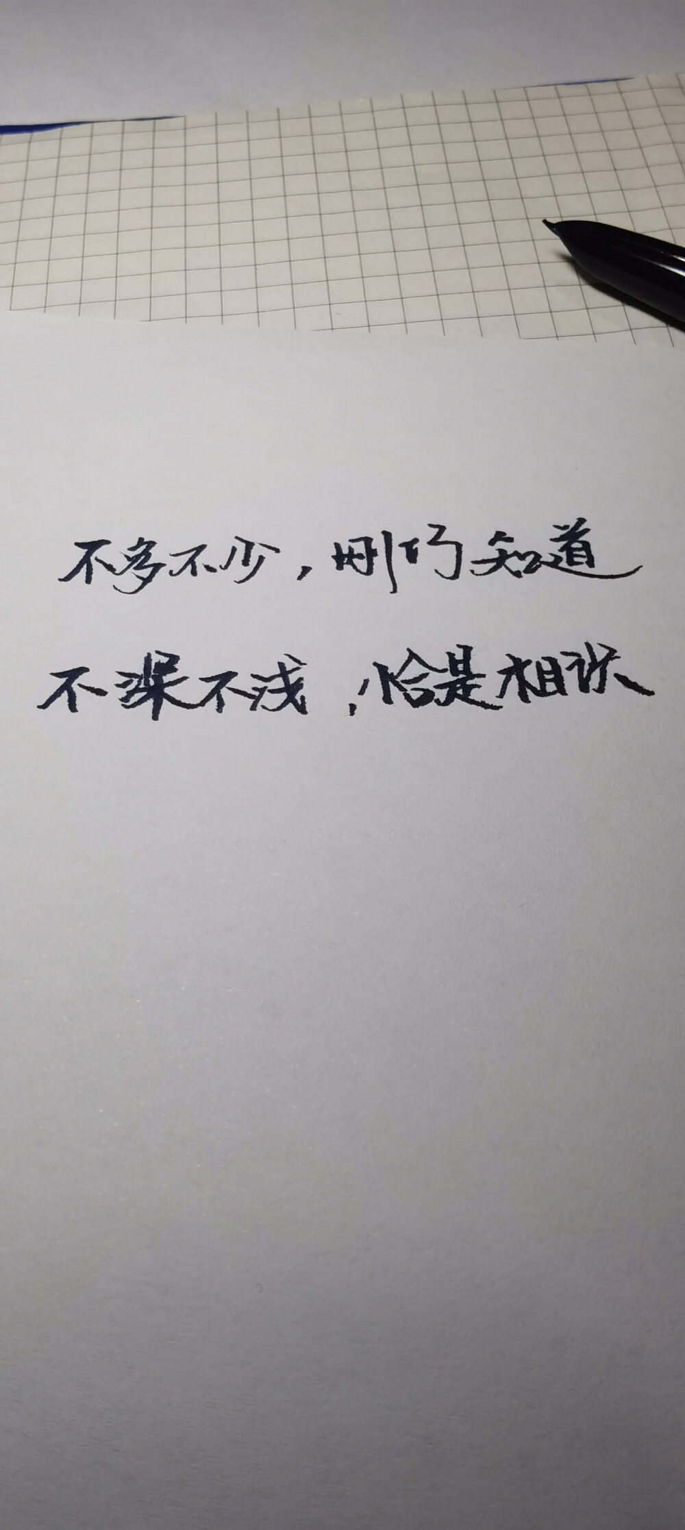 有时候文字也是一种情绪 太多的话语不若简短的文字 情感句子 手写文字 情感贴心话 励志 回忆 成长 句子
《十年一品温如言》手写摘录
新浪微博：小九姨Ya