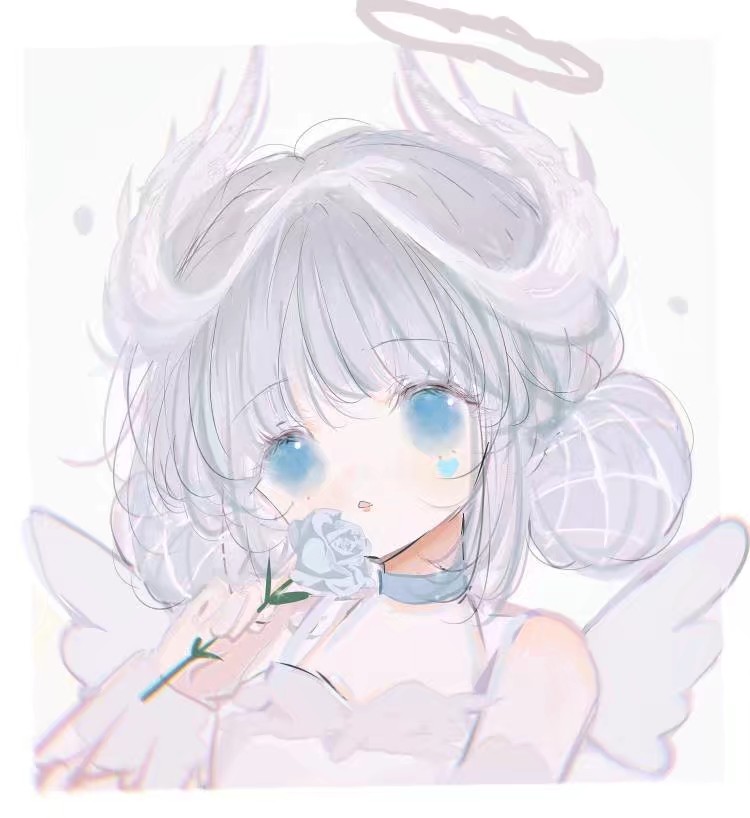 动漫女头可爱 画师：萝卜 vb:萝卜萝卜阿巴阿巴