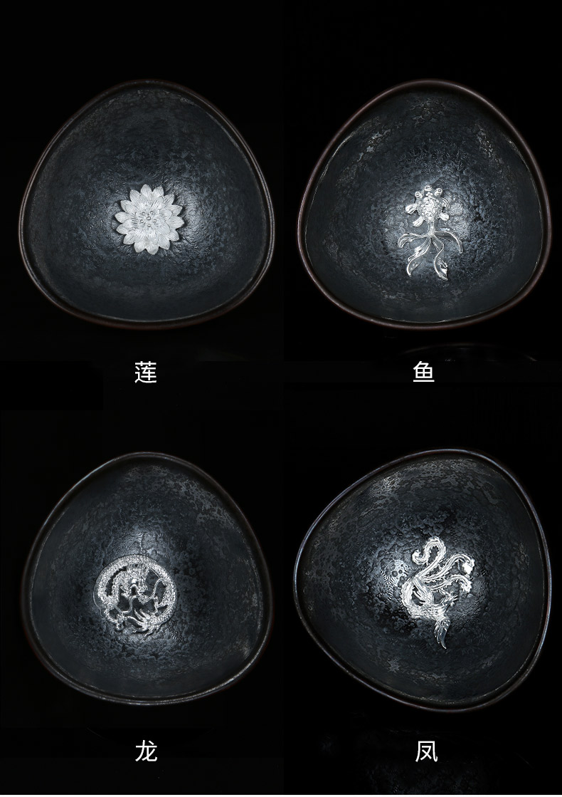 李甲栈；茶杯；茶壶；能量盏；瓷杯；银杯；天目；果宸艺术；果识文交小程序；