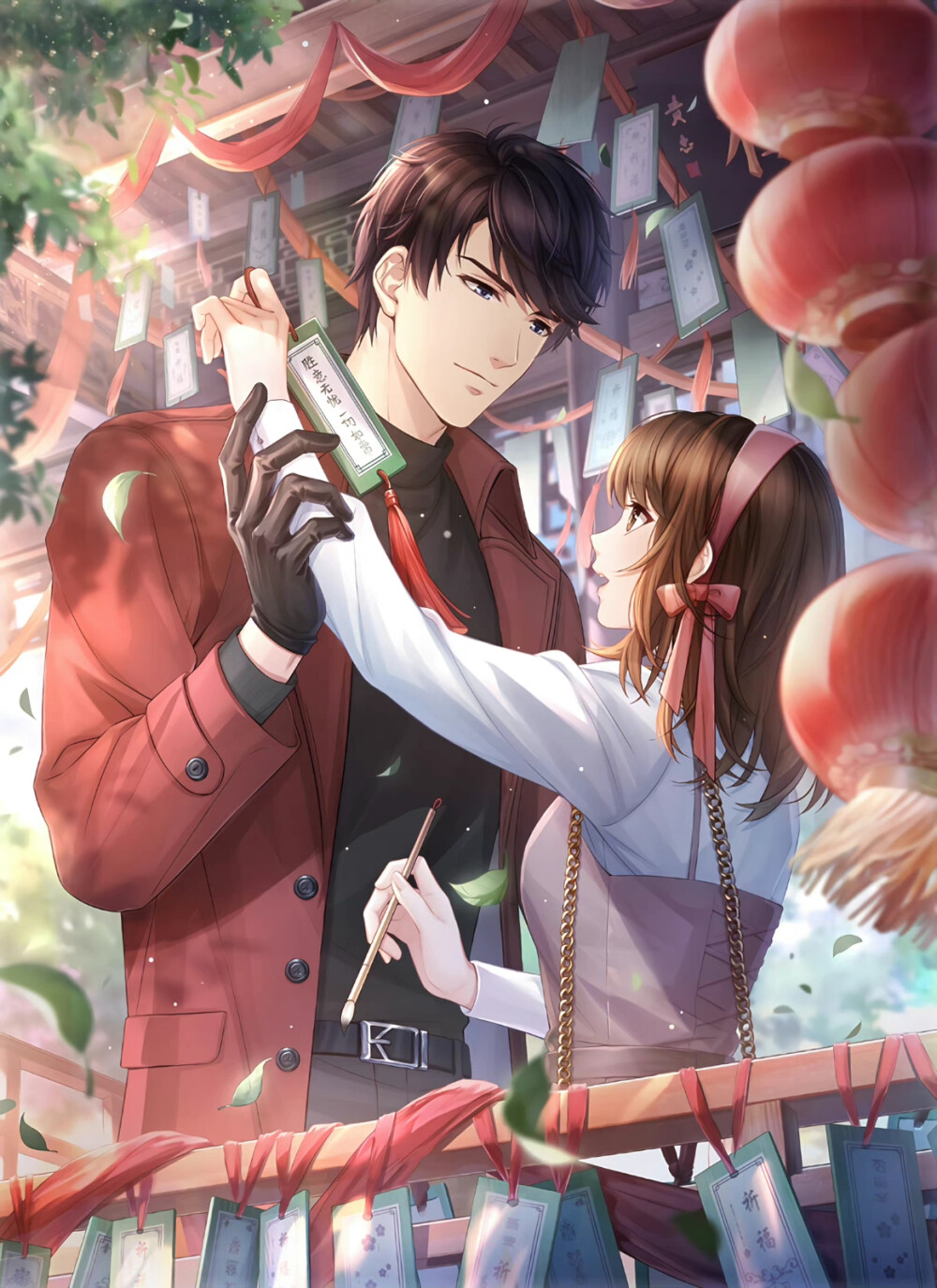 李泽言栩栩萦心来自微博恋与制作人壁纸杂货铺