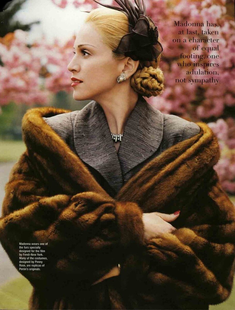 麦当娜饰演的贝隆夫人