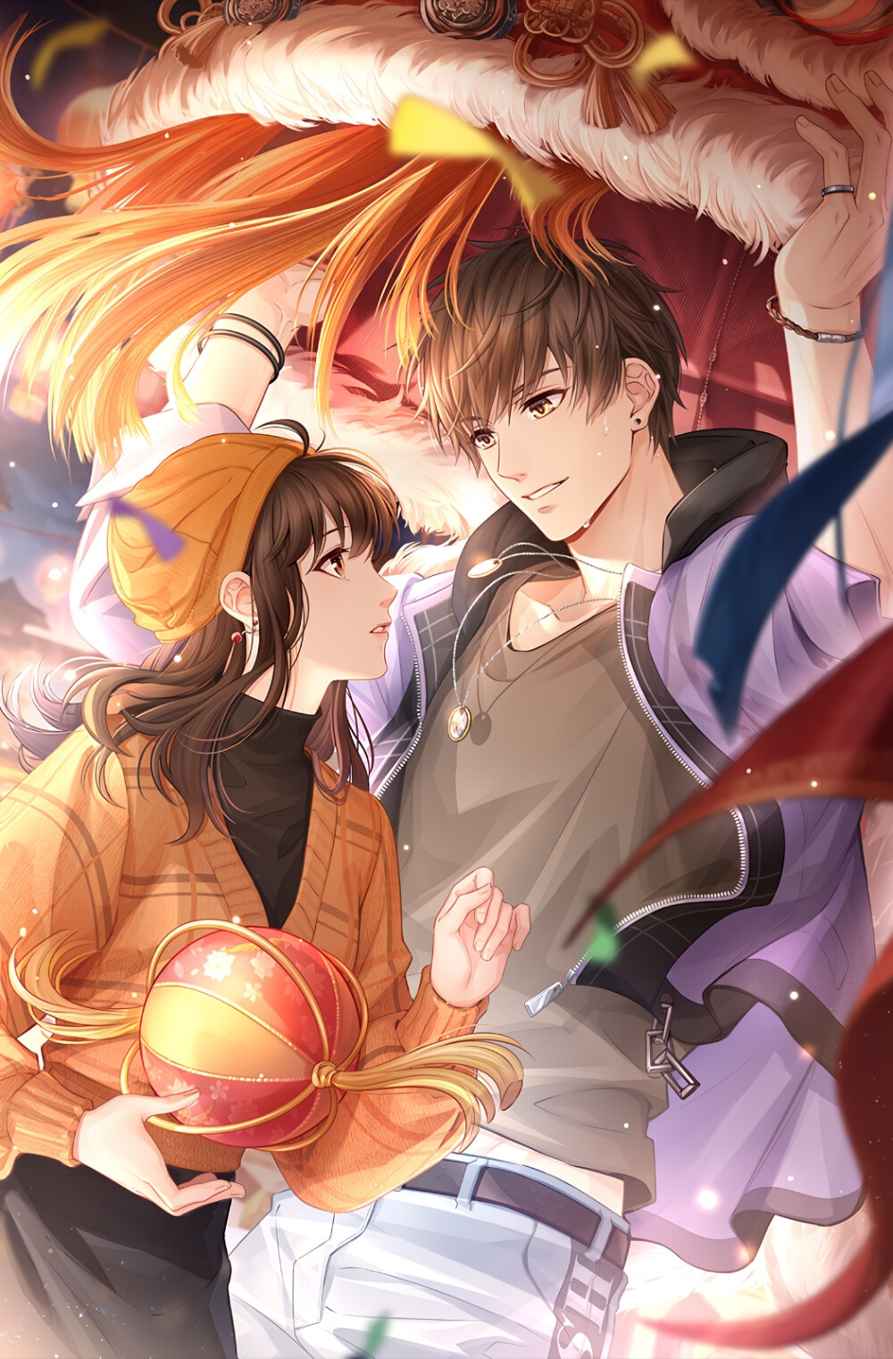 恋与制作人白起昭昭入怀高清壁纸