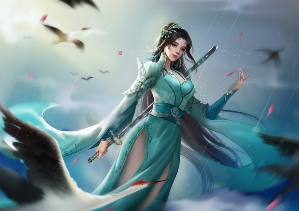 美女，古装，仙侠 - 高清图片，堆糖，美图壁纸兴趣社区