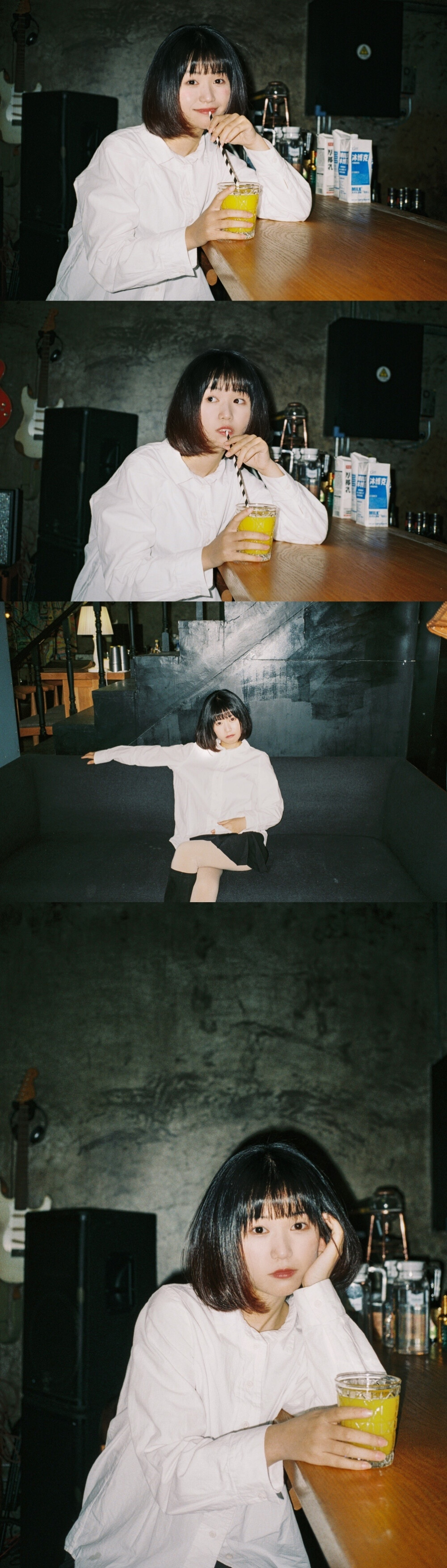 咱就是说 古月咋这么可爱捏
.
摄影：@小发三两只
模特：@亦卷古月 ​