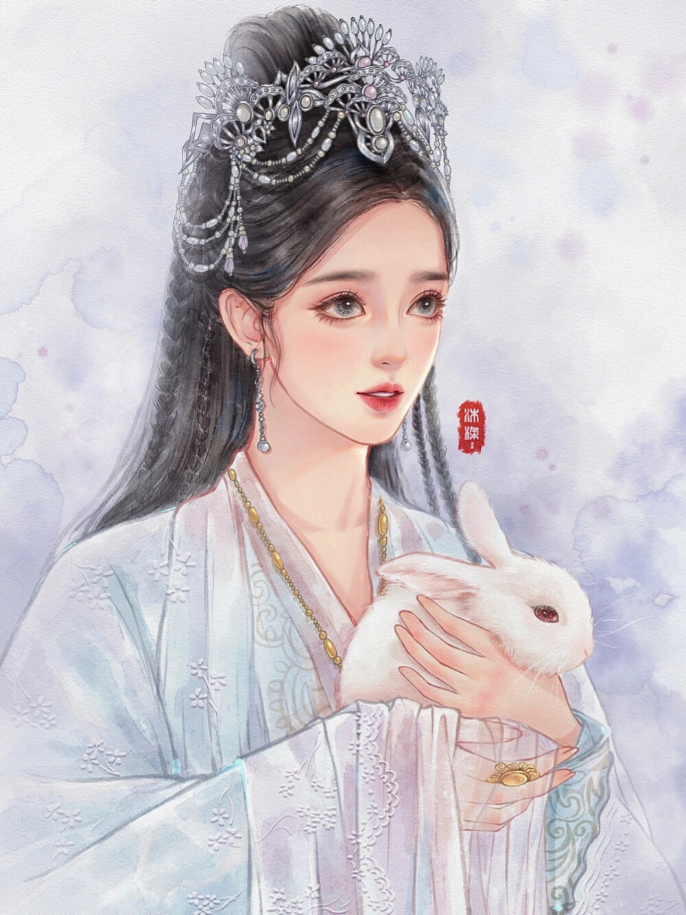 国风大赏 唯美头像
插画师:沐染糖糖丶
#古风唯美##手绘头像##女生头像##民族风# ​