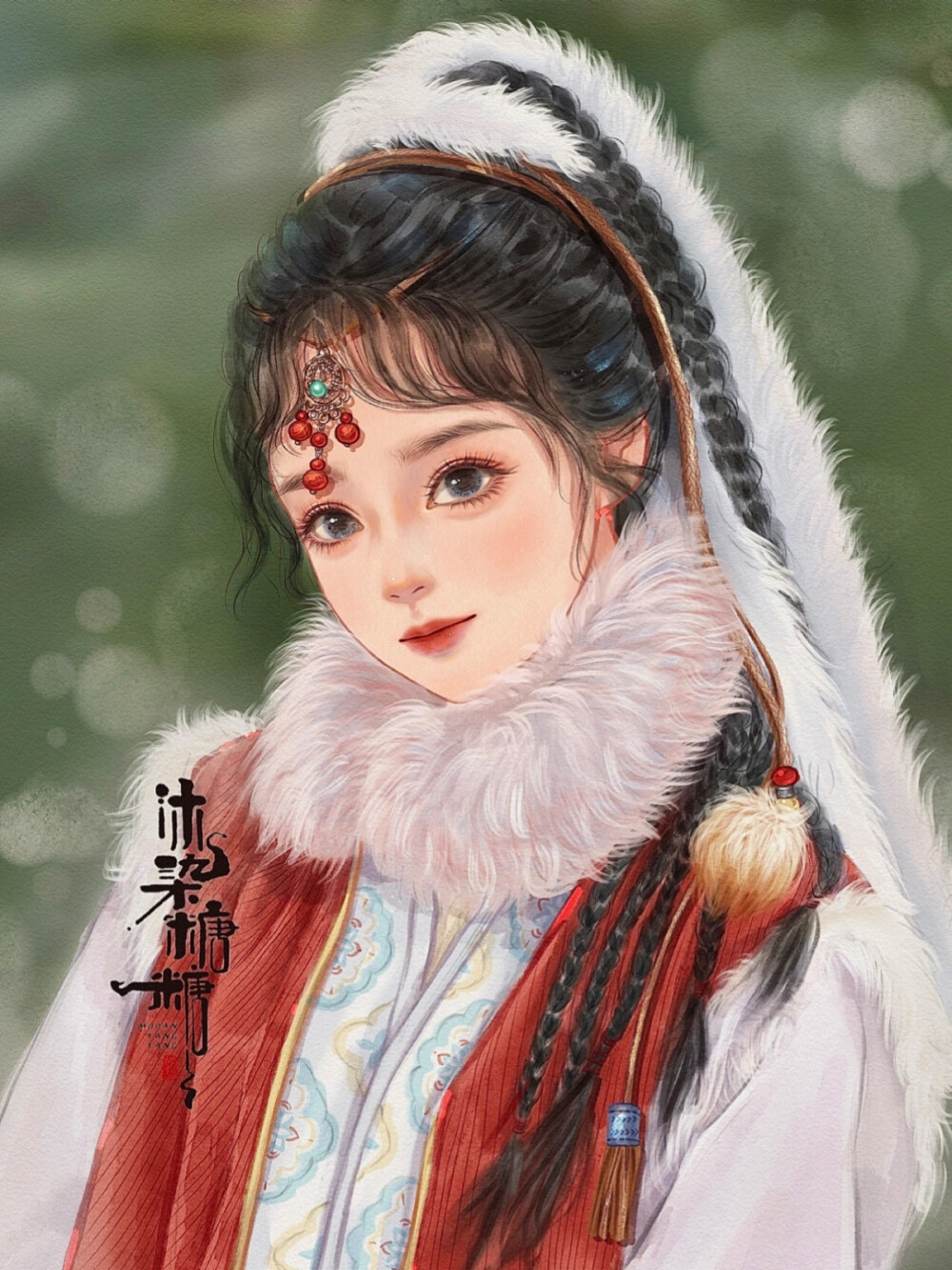 国风大赏 唯美头像
插画师:沐染糖糖丶
#古风唯美##手绘头像##女生头像##民族风# ​