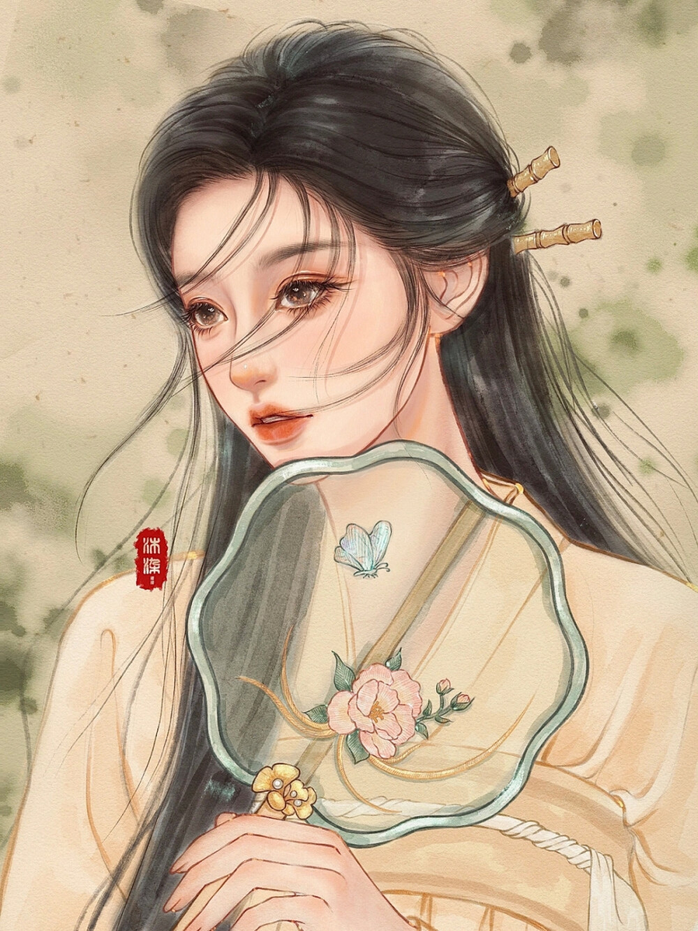 国风大赏 唯美头像
插画师:沐染糖糖丶
#古风唯美##手绘头像##女生头像##民族风# ​