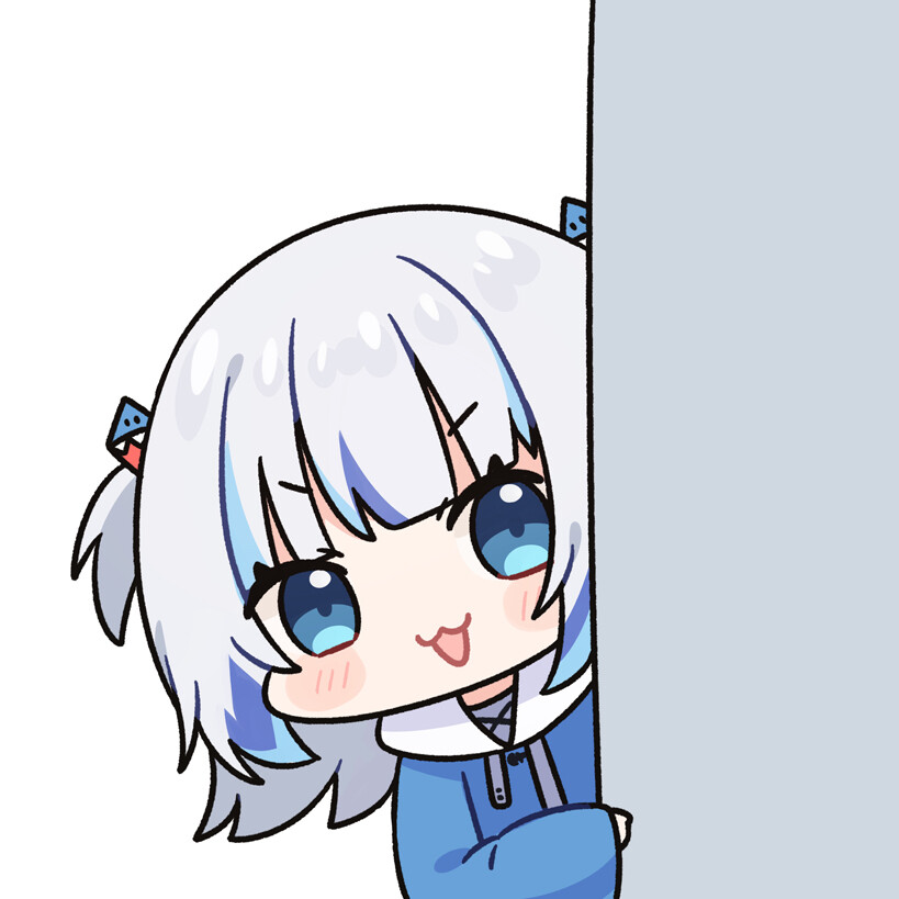 鲨鱼 #hololive #hololive en #gwar gura #amelia watson #二次元