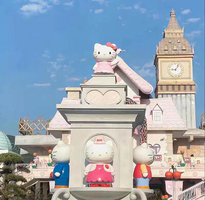 太太可爱啦
HelloKitty背景图