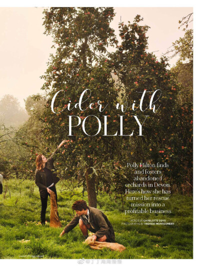 Get back to nature
回归自然
Autumnal Artistry
Cider with Polly
#Country Living UK#
November 2021 ???