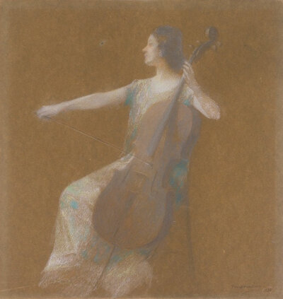 Girl with cello