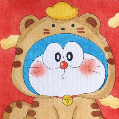 哆啦A梦新年头像～