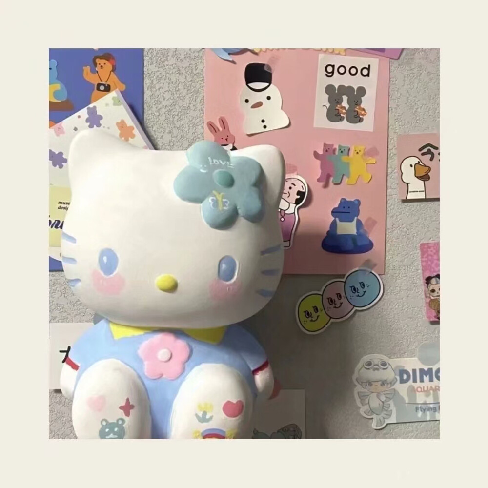 hellokitty背景图