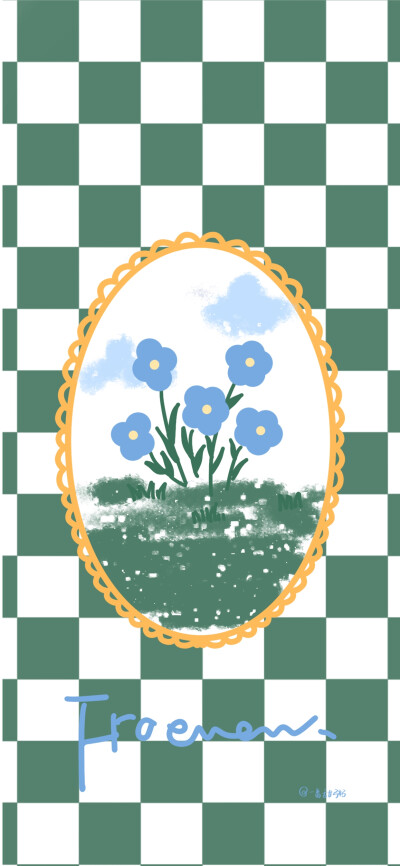 花朵平铺壁纸
微博@一番甜粥