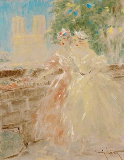 19-20世纪法国油画家Louis Icart