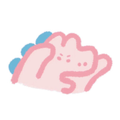 最近开始天冷了，想往你心里挤挤
#可爱卡通图