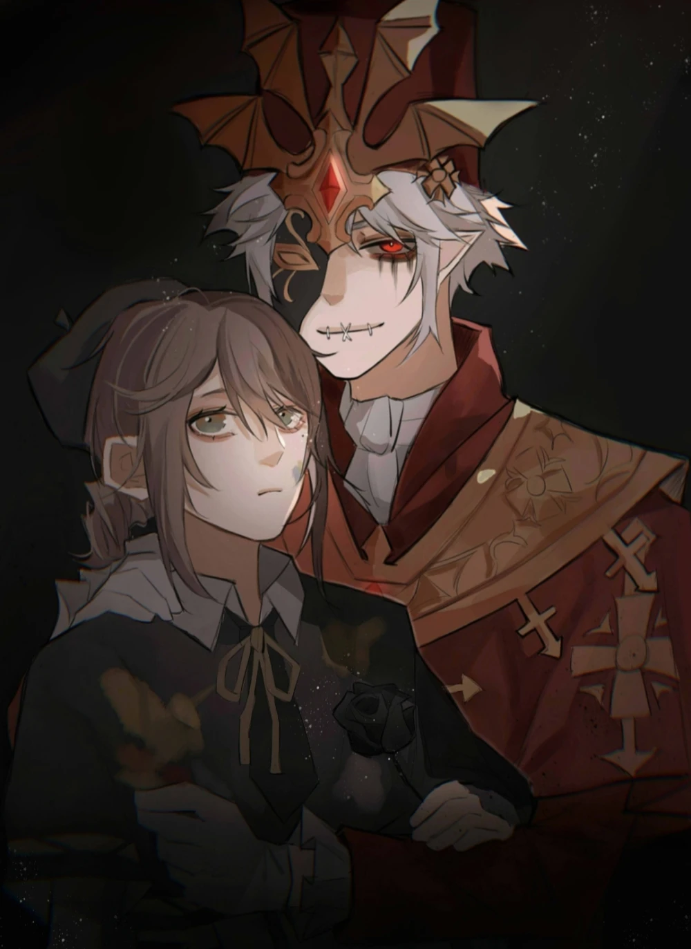 lofter画师:可以睡觉了吗 收起 #第五人格 #画家 #邮差 #邮画 赞 评论