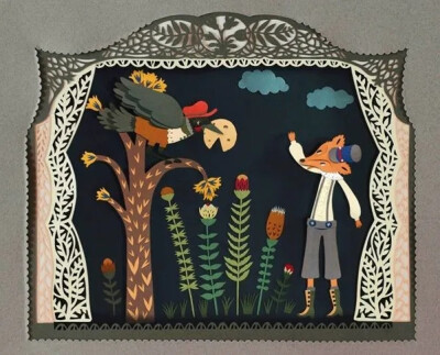 大师纸浮雕作品
