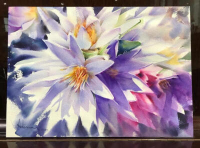 泰国水彩画家：Adisorn Pornsirikarn