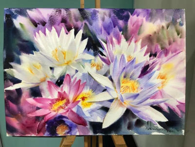 泰国水彩画家：Adisorn Pornsirikarn